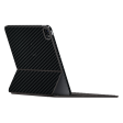 Smart Keyboard FOLIO for iPad Pro 12.9  3D Textured CARBON Fibre Skin - BLACK Cheap