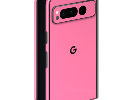 Google PIXEL FOLD GLOSSY HOT PINK Skin For Sale