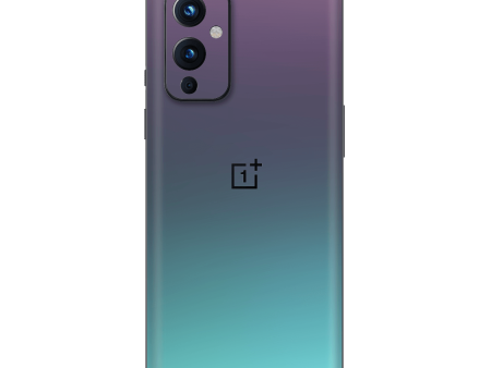 OnePlus 9 CHAMELEON TURQUOISE LAVENDER Matt Metallic Skin Online now