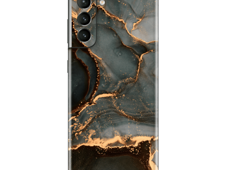 Samsung Galaxy S21+ PLUS SIGNATURE AGATE GEODE Deep Forest Skin Online Hot Sale