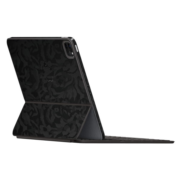 Smart Keyboard FOLIO for iPad Pro 12.9  LUXURIA BLACK CAMO 3D TEXTURED Skin For Sale