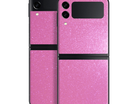 Samsung Galaxy Z Flip 3 DIAMOND PINK Skin Online Hot Sale