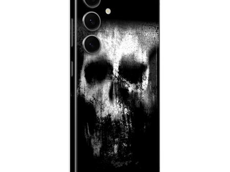 Samsung Galaxy S24 SIGNATURE Horror Black & White SKULL Skin Sale