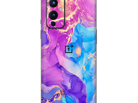 OnePlus 9 SIGNATURE AGATE GEODE Blue-Violet Skin Cheap