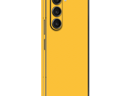 Samsung Galaxy Z FOLD 5 LUXURIA Tuscany Yellow Textured Skin Sale