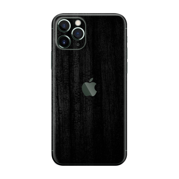 iPhone 11 Pro MAX LUXURIA Black CHARCOAL Textured Skin Supply