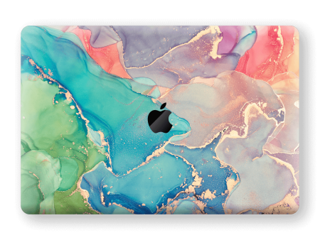 MacBook Air 13  (2018-2019) SIGNATURE AGATE GEODE Pastel Skin Hot on Sale