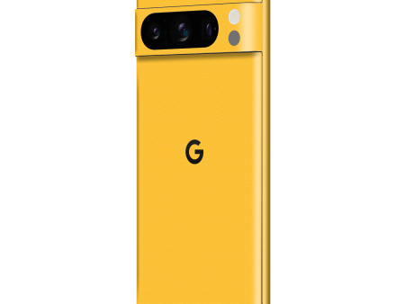 Google Pixel 8 PRO LUXURIA Tuscany Yellow Textured Skin Sale