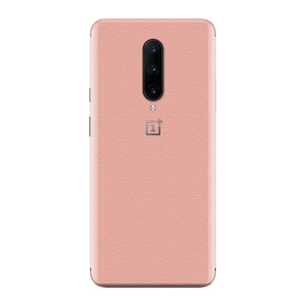 OnePlus 7 PRO LUXURIA Soft PINK Textured Skin Discount