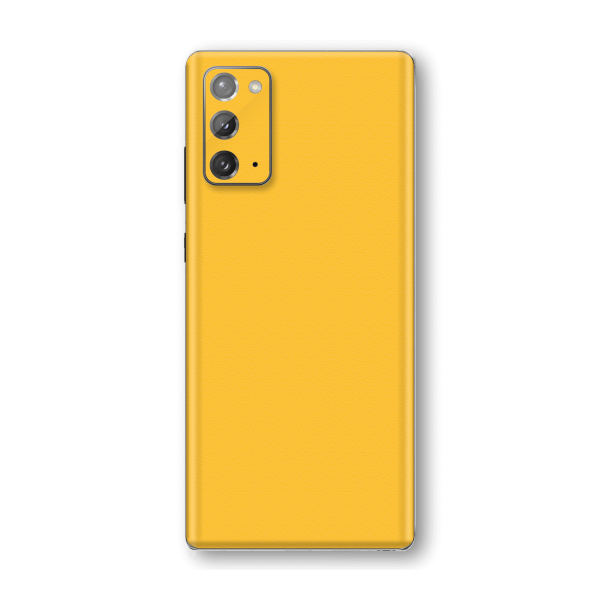 Samsung Galaxy NOTE 20 LUXURIA Tuscany Yellow Textured Skin Online Sale