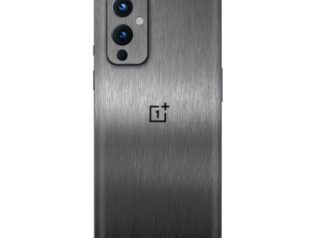 OnePlus 9 BRUSHED TITANIUM Metallic Skin on Sale