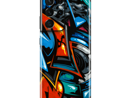 Samsung Galaxy S21 ULTRA SIGNATURE Street Art Graffiti Skin Discount