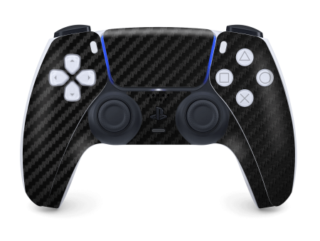 PlayStation 5 CONTROLLER Skins - 3D Textured CARBON Collection For Cheap