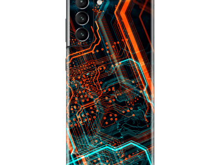 Samsung Galaxy S21+ PLUS SIGNATURE NEON PCB Board Skin Cheap