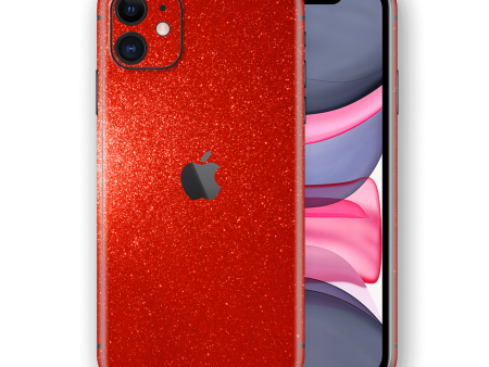 iPhone 11 DIAMOND RED Skin For Cheap