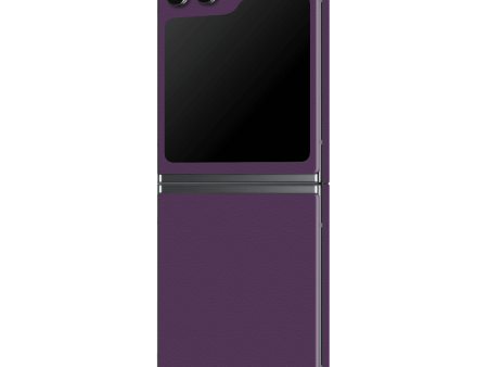 Samsung Z Flip 5 LUXURIA PURPLE Sea Star Textured Skin Online Hot Sale