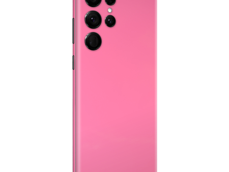 Samsung Galaxy S23 ULTRA GLOSSY HOT PINK Skin For Cheap