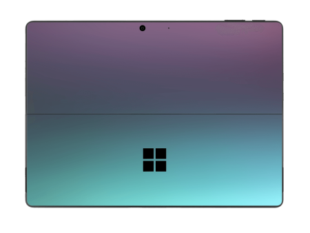 Surface Pro 9 CHAMELEON TURQUOISE LAVENDER Matt Metallic Skin Discount