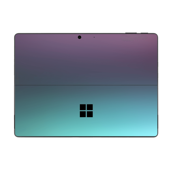 Surface Pro 9 CHAMELEON TURQUOISE LAVENDER Matt Metallic Skin Discount