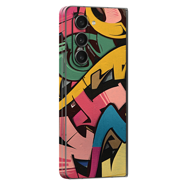 Samsung Galaxy Z FOLD 5 SIGNATURE Vintage Street Art Skin Online Hot Sale