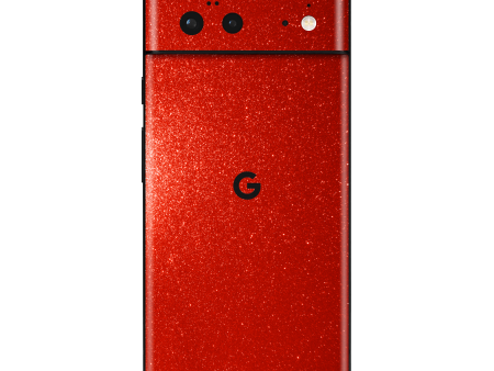 Google Pixel 6 DIAMOND RED Skin Hot on Sale