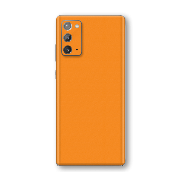 Samsung Galaxy NOTE 20 LUXURIA Sunrise Orange Matt Textured Skin on Sale