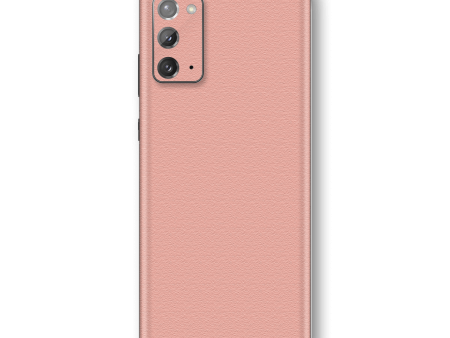 Samsung Galaxy NOTE 20 LUXURIA Soft PINK Textured Skin on Sale