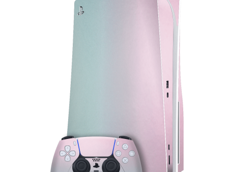 PlayStation 5 (PS5) DISC Edition CHAMELEON AMETHYST Matt Metallic Skin Hot on Sale