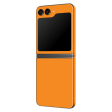 Samsung Z Flip 5 LUXURIA Sunrise Orange Matt Textured Skin on Sale