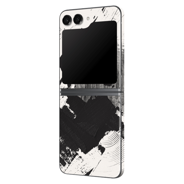 Samsung Z Flip 5 SIGNATURE Black & White Madness Skin on Sale