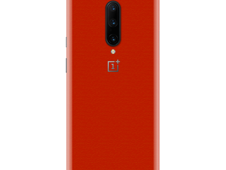 OnePlus 7 PRO LUXURIA Red Cherry Juice Matt Textured Skin on Sale