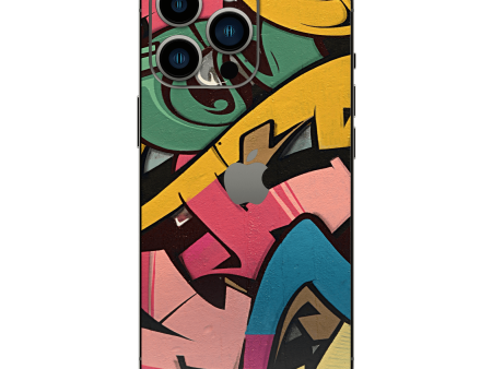 iPhone 14 PRO SIGNATURE Vintage Street Art Skin Online Sale