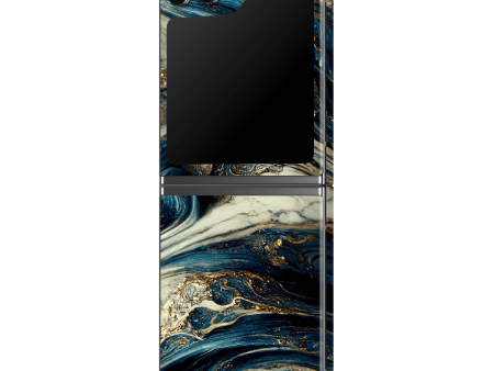 Samsung Z Flip 5 SIGNATURE AGATE GEODE Naia Skin For Discount