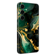 Samsung Galaxy S24 SIGNATURE AGATE GEODE Royal Green-Gold Skin Fashion