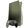 PlayStation 5 (PS5) DISC Edition Military Green MATT Metallic Skin Discount