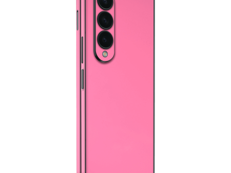 Samsung Z FOLD 4 GLOSSY HOT PINK Skin Online now