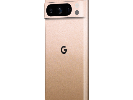 Google Pixel 8 PRO LUXURIA Rose Gold Metallic Skin Hot on Sale