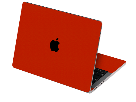 MacBook PRO 14  (2021 2023) LUXURIA Red Cherry Juice Matt Textured Skin Discount