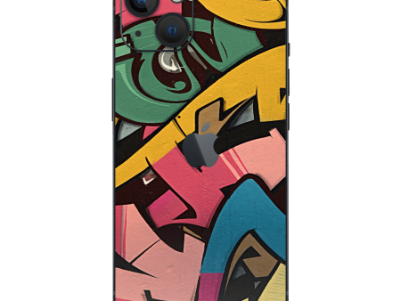 iPhone 13 MINI SIGNATURE Vintage Street Art Skin Supply