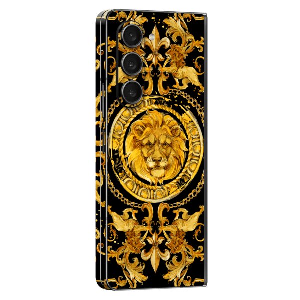 Samsung Galaxy Z FOLD 5 SIGNATURE Baroque Gold Ornaments Skin Supply