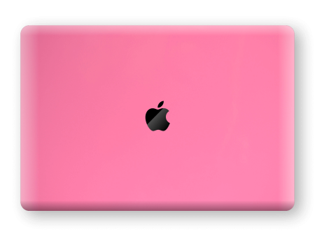 MacBook Air 13  (2018-2019) GLOSSY HOT PINK Skin For Cheap