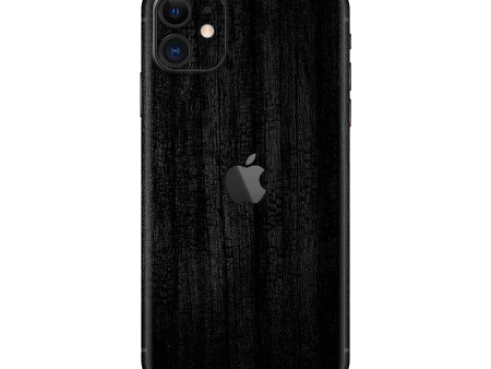 iPhone 11 LUXURIA Black CHARCOAL Textured Skin Hot on Sale