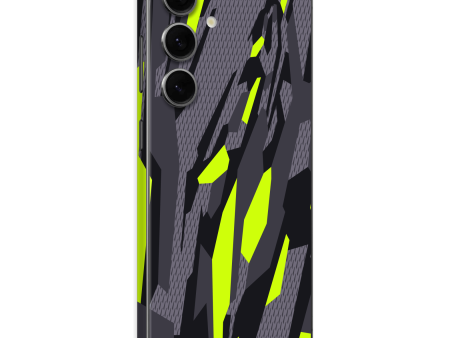 Samsung Galaxy S24 SIGNATURE Abstract Green CAMO Skin Supply