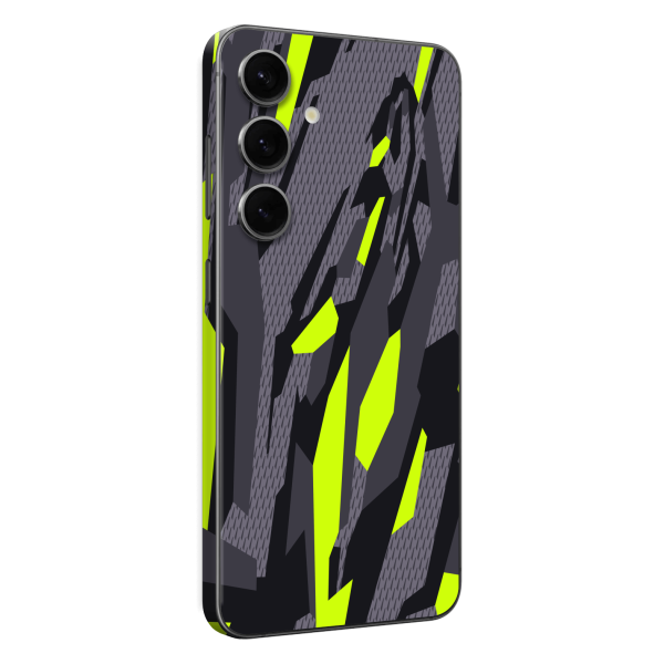 Samsung Galaxy S24 SIGNATURE Abstract Green CAMO Skin Supply