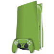 PlayStation 5 (PS5) DISC Edition LUXURIA Lime Green Textured Skin Cheap