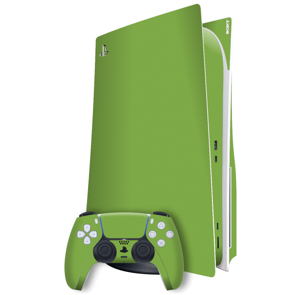 PlayStation 5 (PS5) DISC Edition LUXURIA Lime Green Textured Skin Cheap