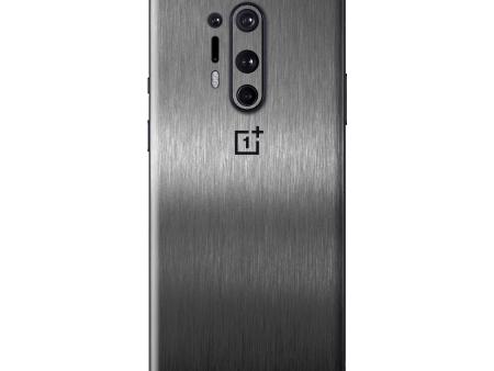 OnePlus 8 PRO BRUSHED TITANIUM Metallic Skin Fashion