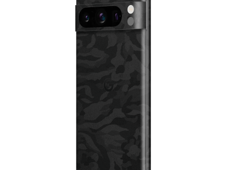 Google Pixel 8 PRO LUXURIA 3D TEXTURED BLACK CAMO Skin For Cheap