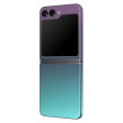 Samsung Z Flip 5 CHAMELEON TURQUOISE LAVENDER Matt Metallic Skin Online Sale