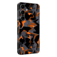 Samsung Galaxy S24 SIGNATURE Sharp-Edged Orange CAMO Skin Online Sale